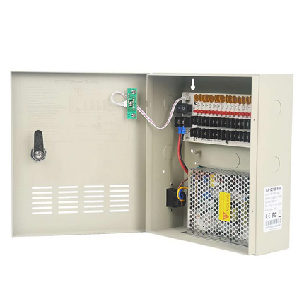 CP1218-10A Hikvision || Accessory Power Supply Box 12V DC