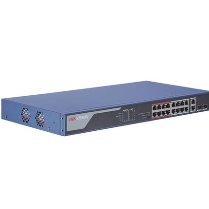 DS-3E0318P-E(B) Hikvision 16 Port Fast Ethernet Unmanaged POE Switch