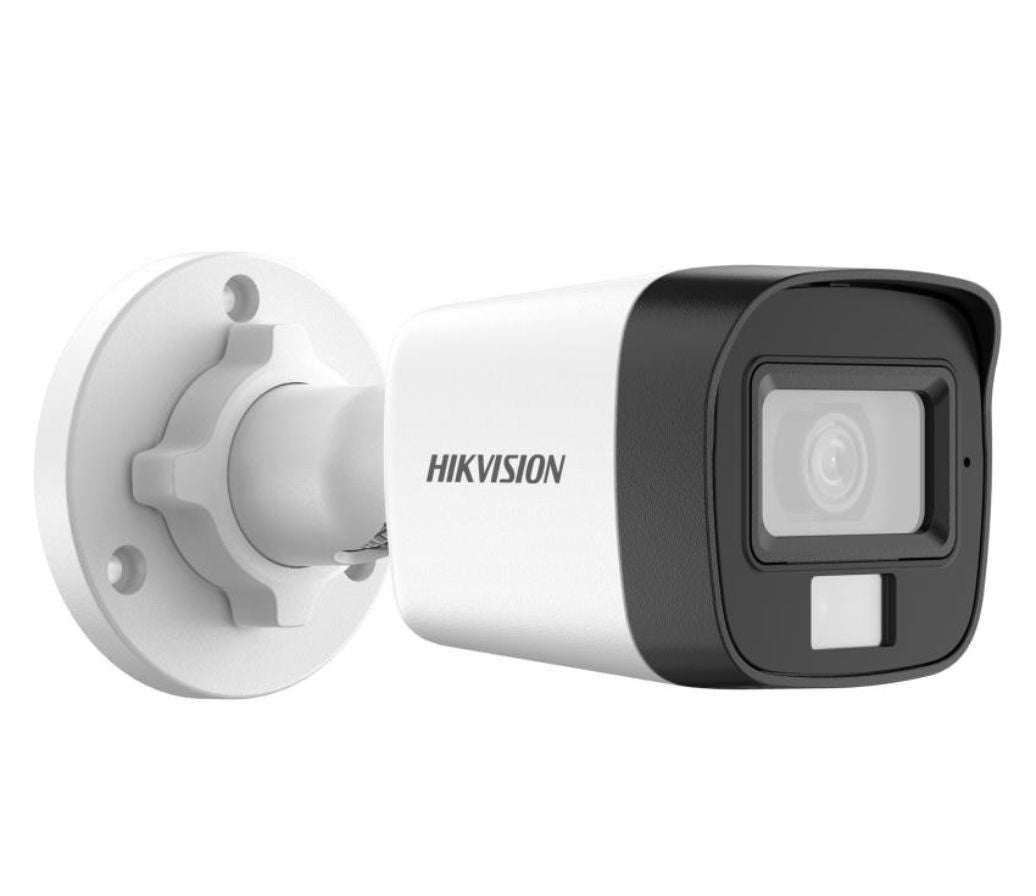DS-2CE16K0T-LFS Hikvision CCTV Camera 3k/5MP Smart Hybrid Light Audio Mini Bullet