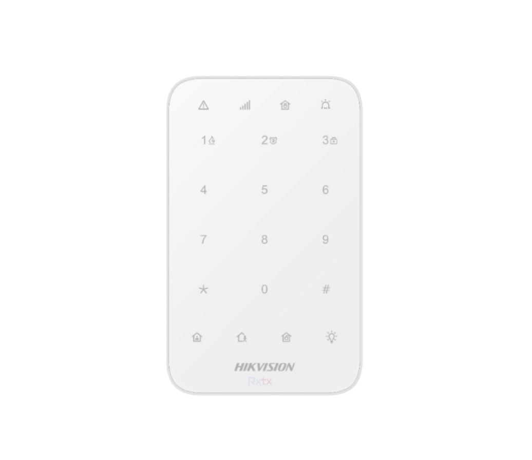 DS-PK1-E-WB Hikvision Wireless LED Keypad  433 MHz two-way