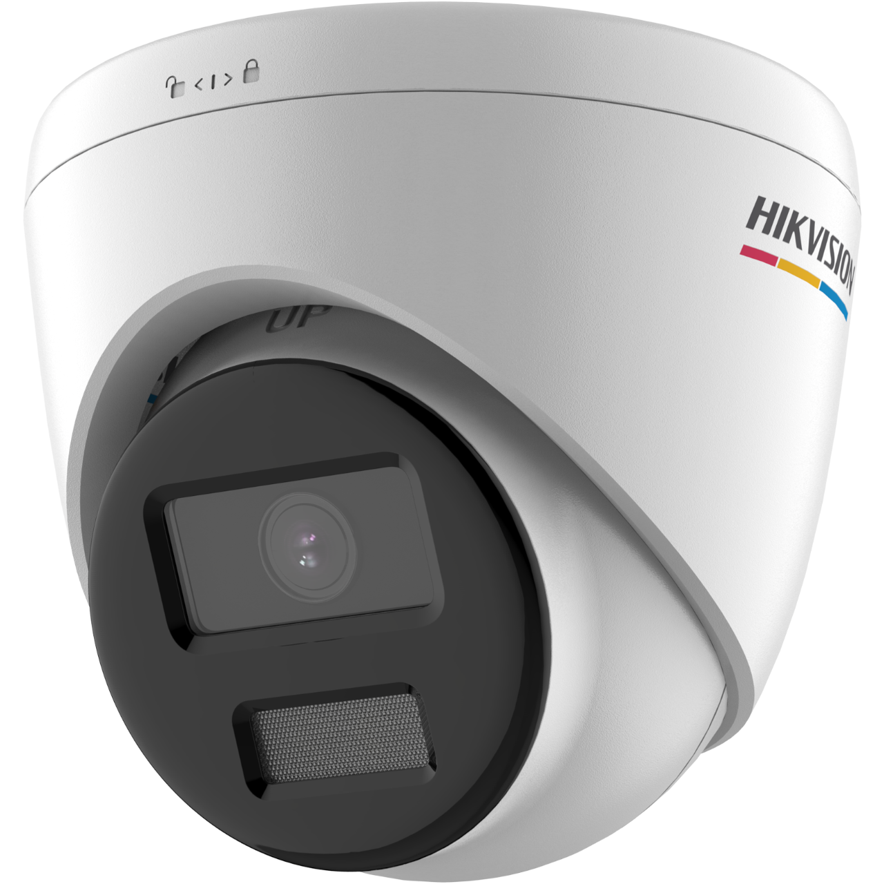 HIKVISION 2MP DS-2CD1327G0-L IP POE Full Time ColorVu Turret Camera HD WDR 2.8mm