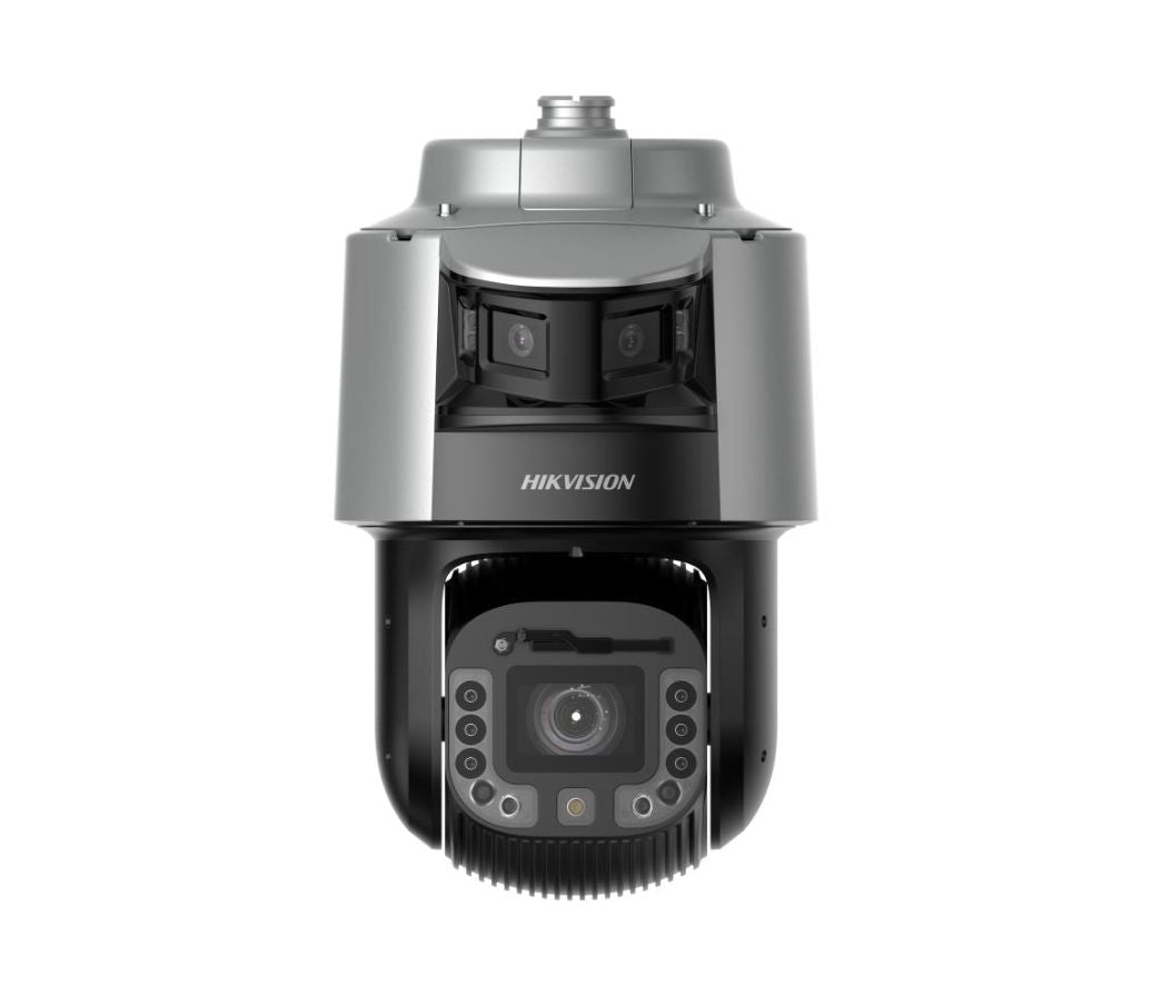 DS-2SF8C425MXS-DLW Hikvision w/ audio IP PoE Camera TandemVu 8-inch Panoramic 4