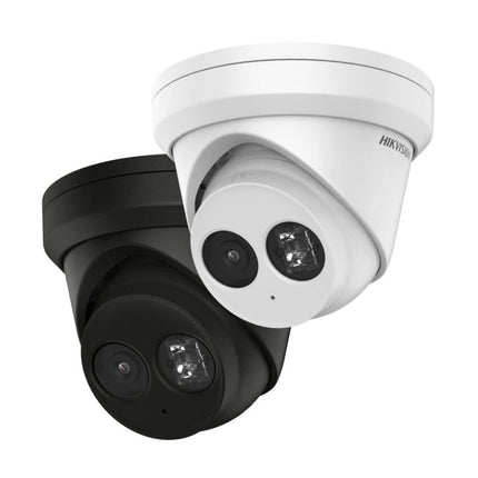 DS-2CD2383G2-IU (B) Hikvision IP PoE Camera 8 MP AcuSense Turret  w/ resolution