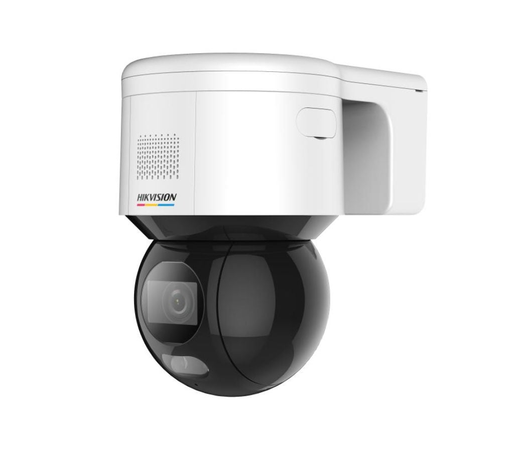 DS-2DE3A400BW-DE Hikvision  Mini PT 4MP ColorVu 4x Zoom IP Camera Mic Speaker