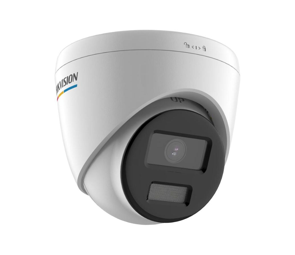 HIKVISION 2MP DS-2CD1327G0-L IP POE Full Time ColorVu Turret Camera HD WDR 2.8mm