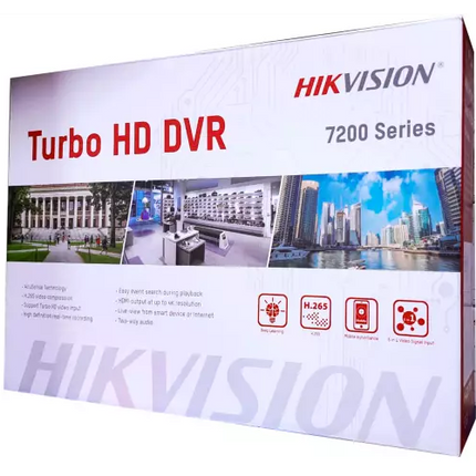 HIKVISION 4K Security Camera System CCTV Kit 2MP 8CH Turbo ColorVu 1080P W/Audi
