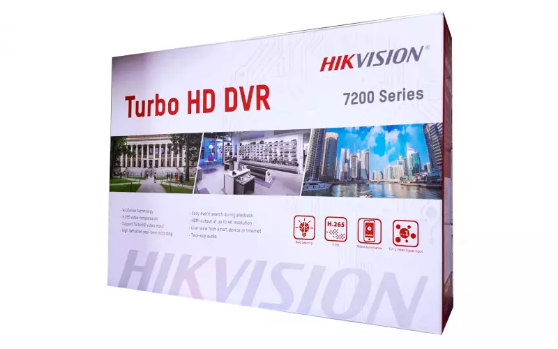 HIKVISION 4K Security Camera System CCTV Kit 2MP 8CH Turbo ColorVu 1080P W/Audi