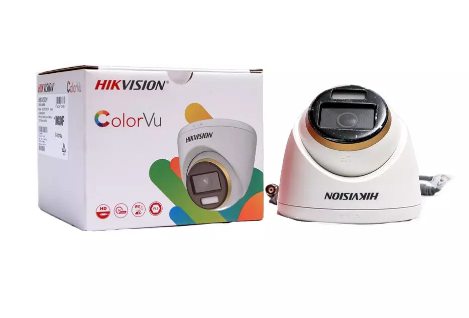 HIKVISION 4K Security Camera System CCTV Kit 2MP 8CH Turbo ColorVu 1080P W/Audi