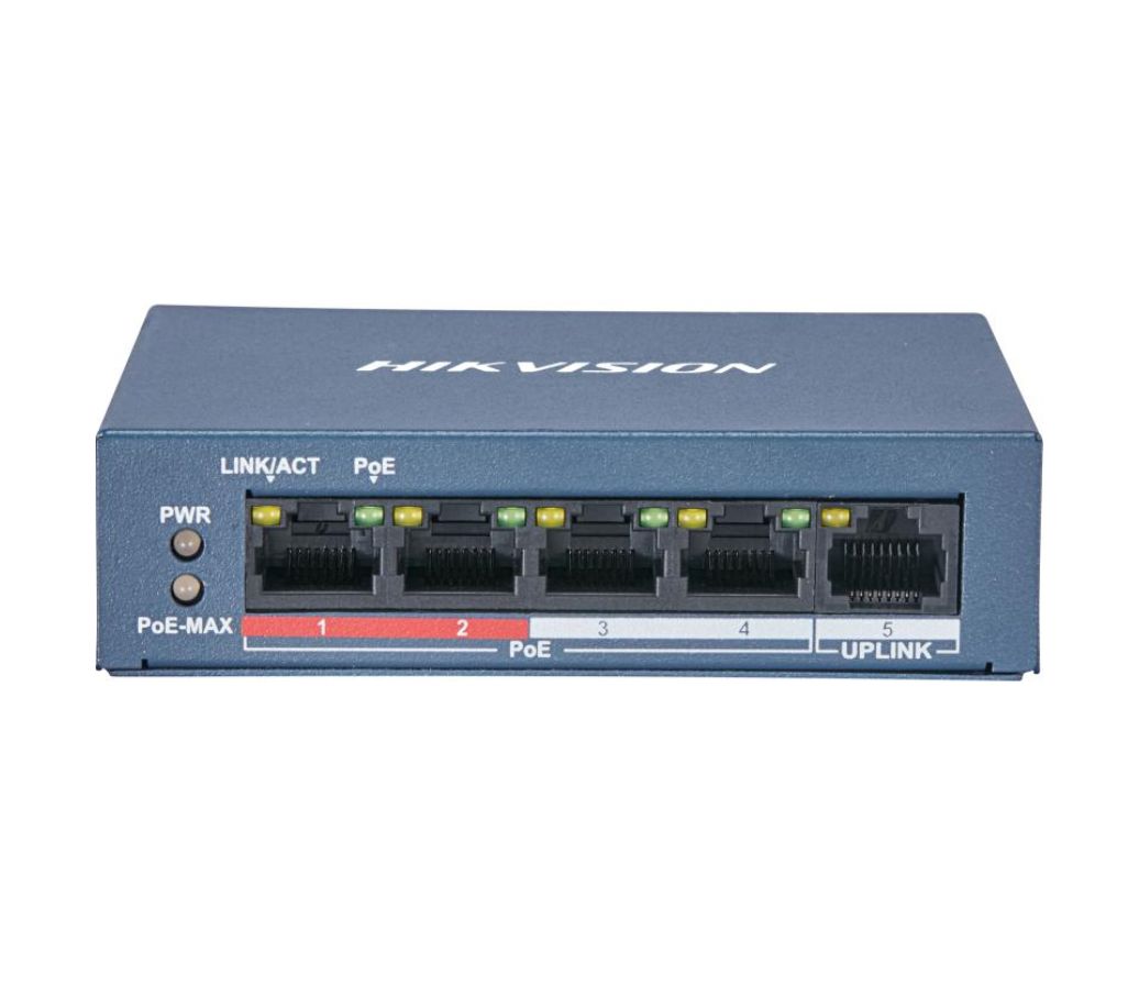DS-3E0109P-E Hikvision 8 Port Fast Ethernet Unmanaged POE Switch