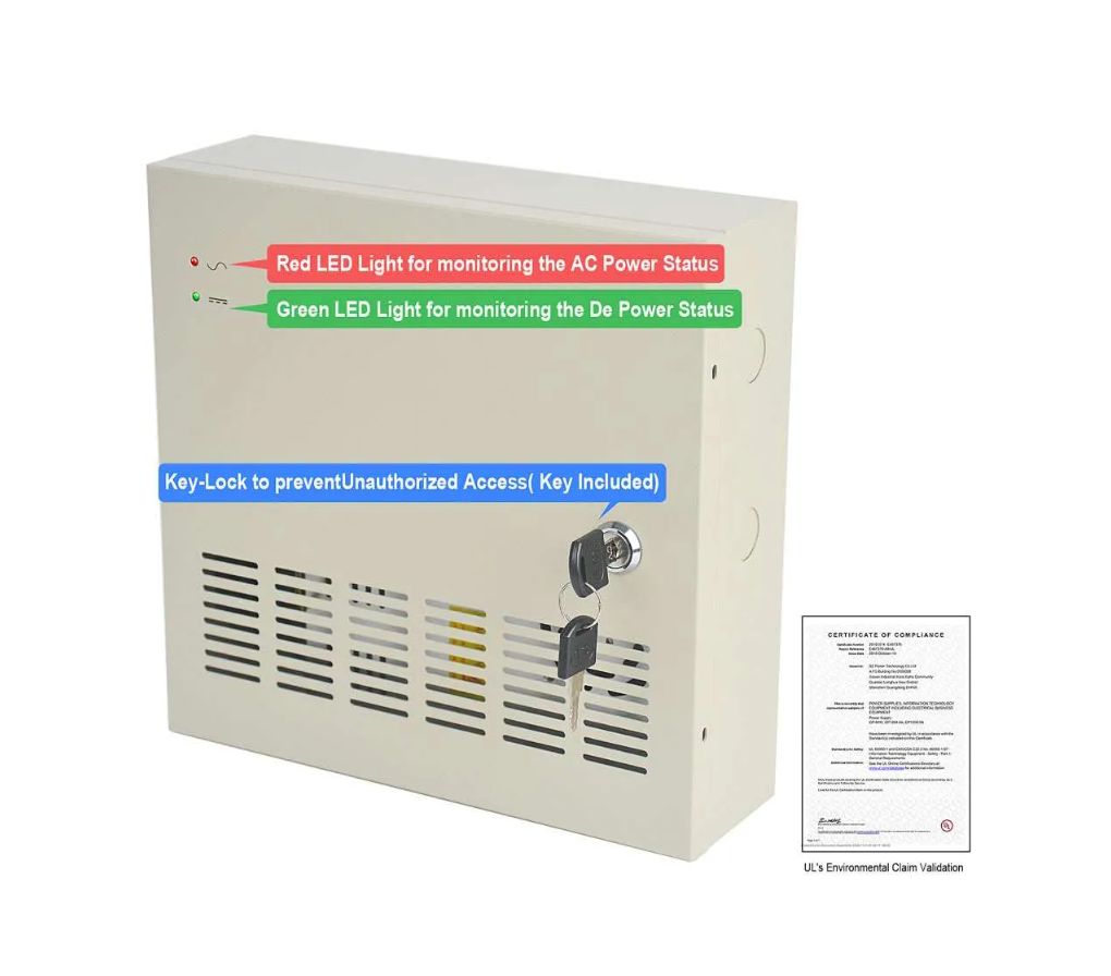 CP1218-20A-UL 18ch Accessory Power Supply Distributor 12V DC