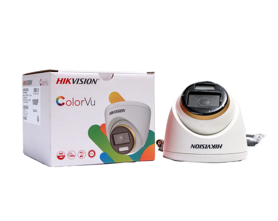 Hikvision DS-2CE70DF0T-MF   2 MP ColorVu Fixed Turret Camera