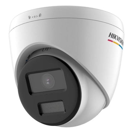 DS-2CD1327G0-LUF Hikvision w/ audio IP PoE Camera 2 MP ColorVu Turret