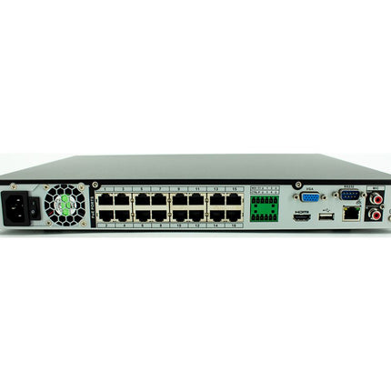 N42C3P4 Dahua 16ch IP PoE Recorder w/ HDD 16-channel 4K NVR ?s Lite Series video
