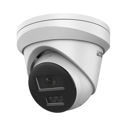 CMIP1382WE-28MDA LTS w/ audio IP PoE Camera Platinum 8 MP Dual-Light Turret