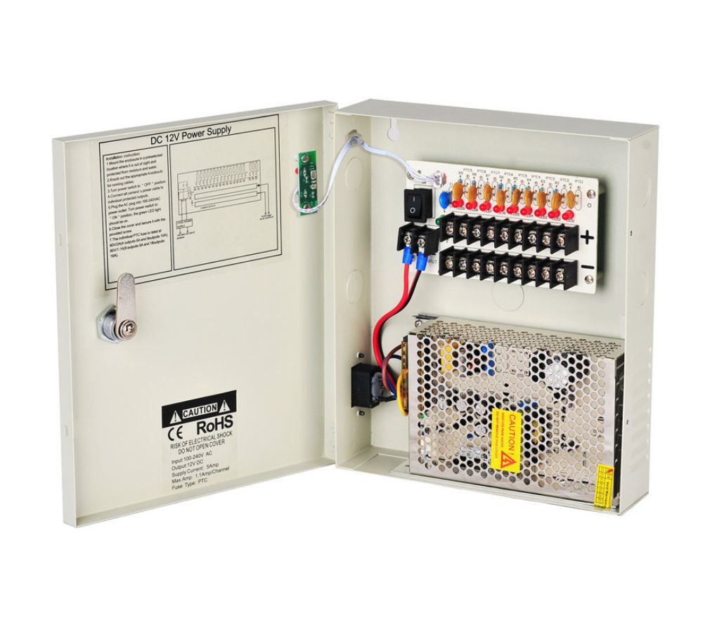 OCB-PS-9DC15EC Hikvision POWER SUPPLY 9 CH