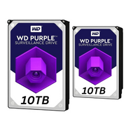 20TB Western Digital WD Purple Surveillance HDD 2x 10TB Bundle