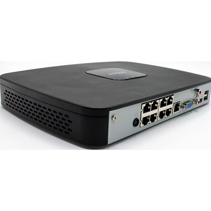 N41C2P2 Dahua 8ch IP PoE Recorder w/ HDD Eight-channel 4K Video ?s Lite