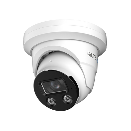LXIP3C82W-28MDA Lts w/ audio IP PoE Camera <h1 Pro-X 8 MP Color 24/7 Turret