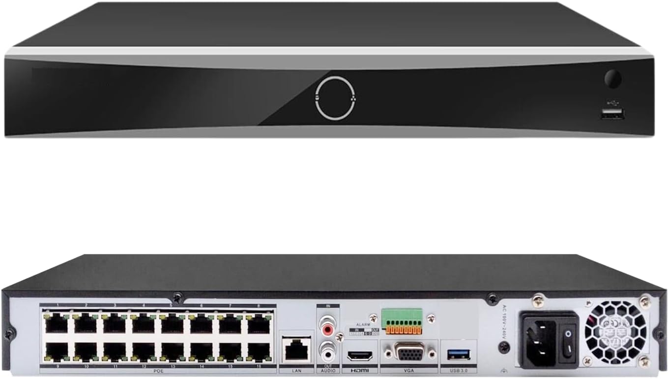 Hikvision DS-7616NXI-K2/16P 16-Channel AcuSense PoE 4K Network Video Recorder