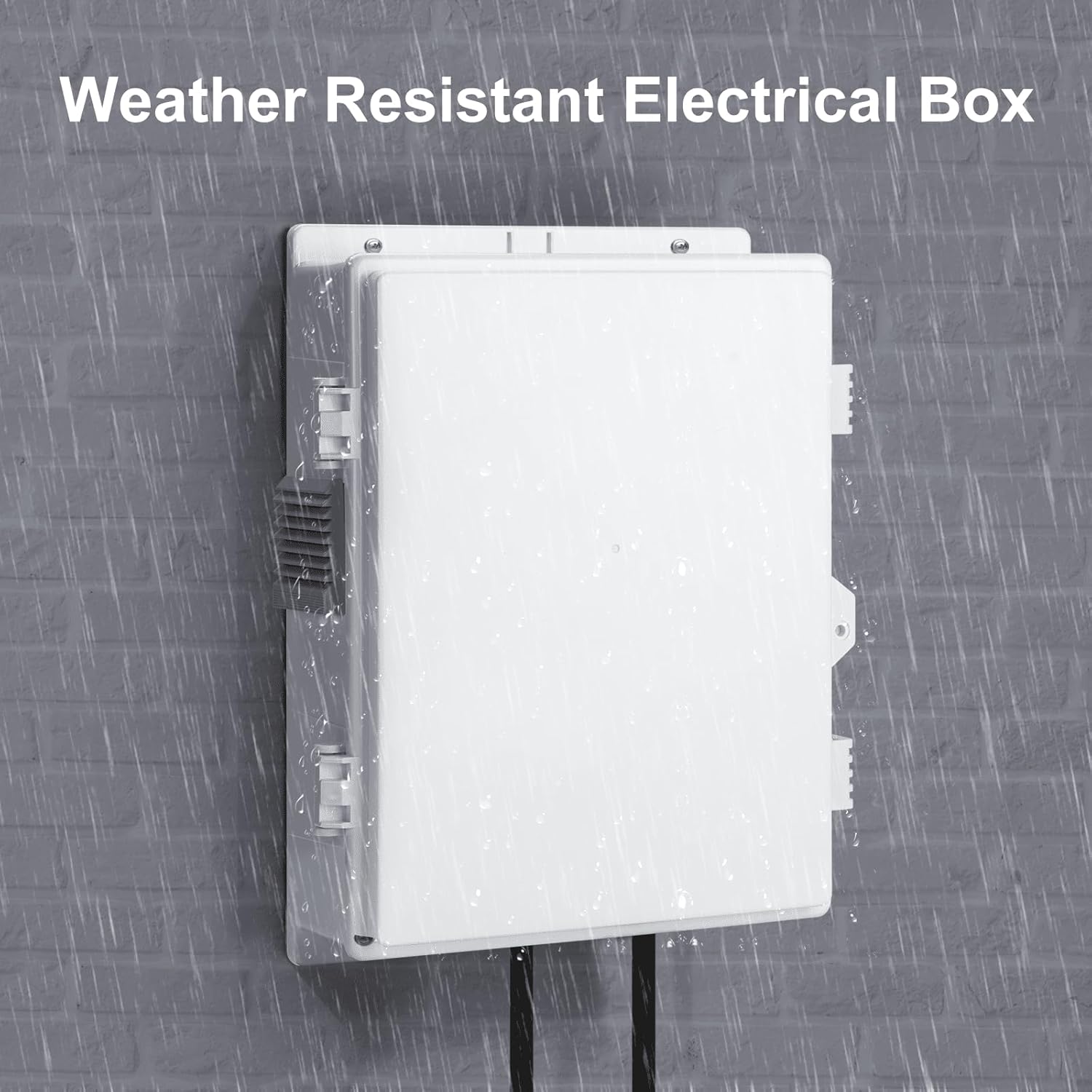 Outdoor Electrical Junction Box (13" H* 9.2" L* 3.7" W)