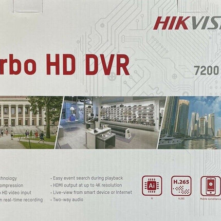 Hikvision 16CH DVR IDS-7216HQHI-M1/S 16 CHANNEL + 4 IP 4MP 4K-OUT HDD OPTIONAL