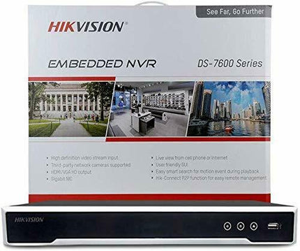 Hikvision 4K 12mp 16CH Security Camera System Bullet 4MP ColorVu W/AUDIO Lot