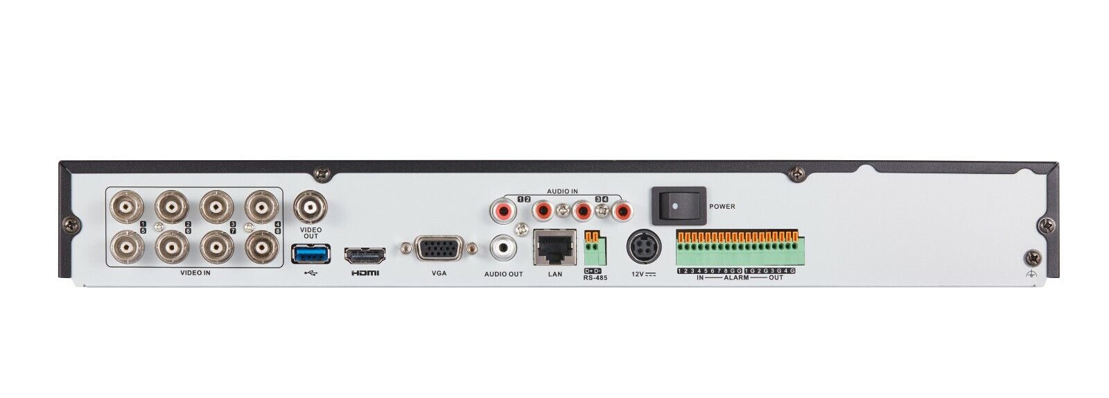 Hikvision DS-7208HUHI-K2 8CH DVR 4K DVR-XVR 8 CHANNEL USA VERSION (UL) HYBRID