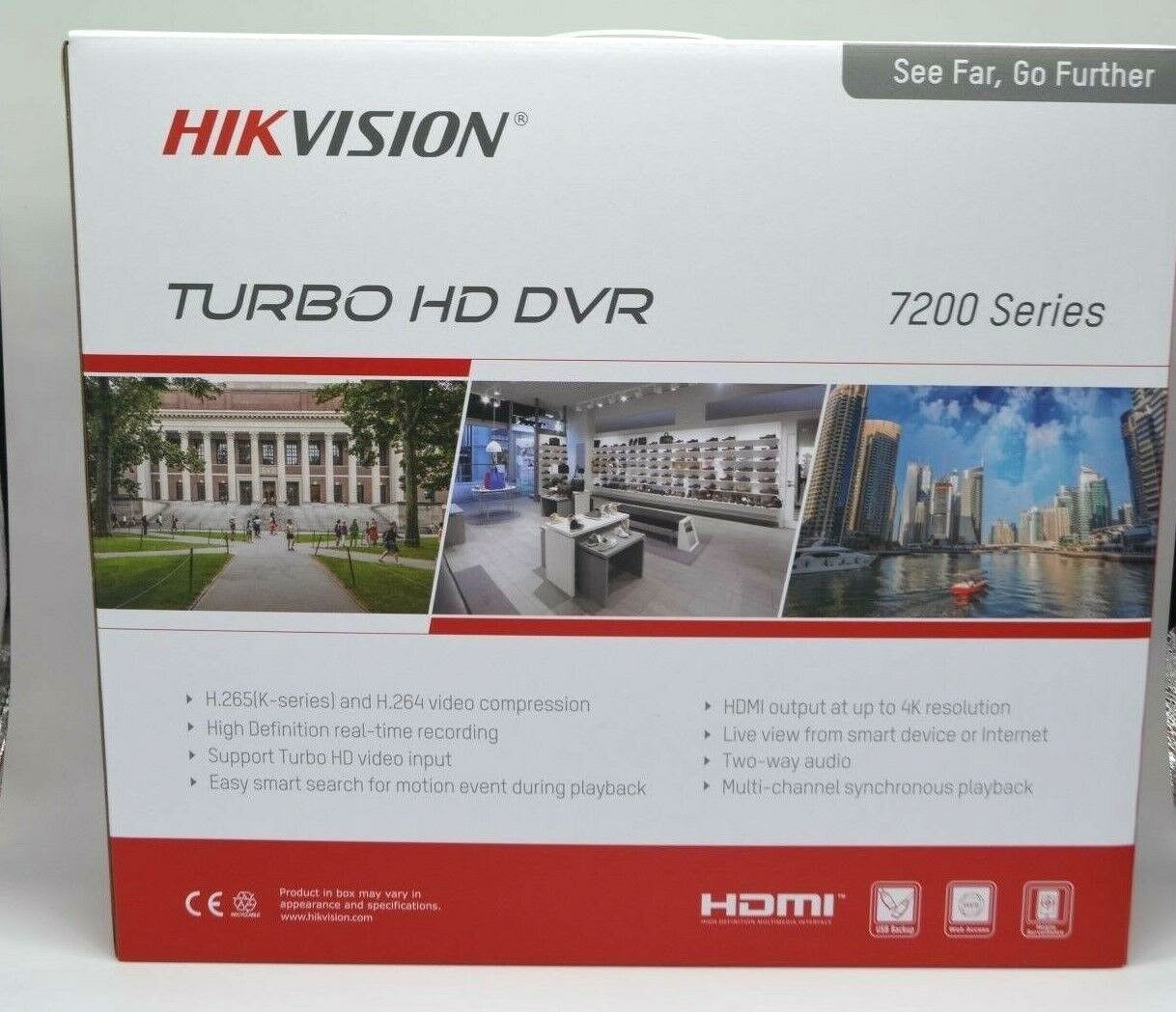 DS-7216HUHI-K2 (UL) HIKVISION 4K 8 MP USA VERSION  16CH H.265+HD-TVI+16CH-IP