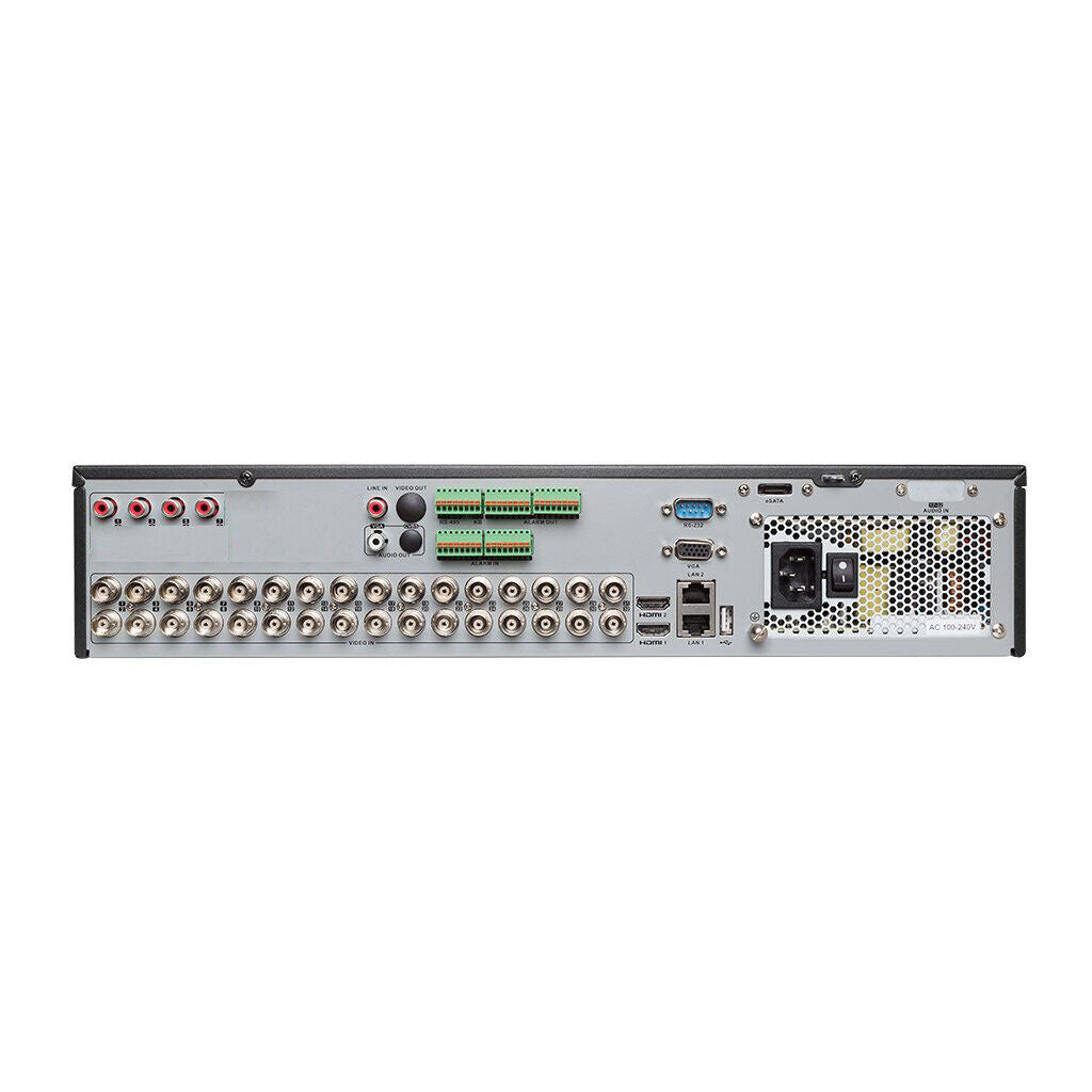 DS-7332HQHI-K4 Hikvision 32 CHANNEL DVR 32CH HIBRYD 4MP 8CH IP OPTIONAL HDD
