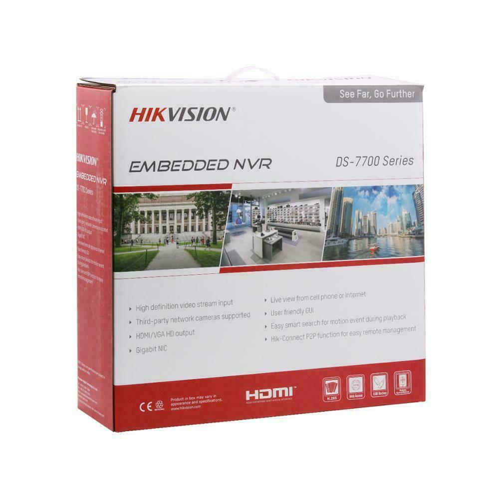 Hikvision 32 Channel 32CH 4K 8MP NVR (NO POE) DS-7732NI-K4 (Hard Drive Optional)