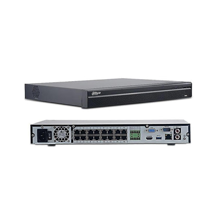 Dahua 4K 16CH 16PoE NVR 16/32 Channel 1U 16PoE H.265 Network NVR4216-16P-4KS2-L