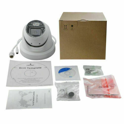 Hikvision 4CH 4K 4PoE Mic ColorVu 4MP Security Camera System IP 2.8mm Lot