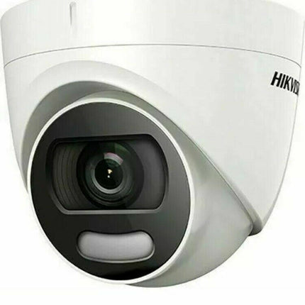 HIKVISION 5MP ColorVu DS-2CE72HFT-F28 Fixed Outdoor Turret Camera 2.8m Fixed
