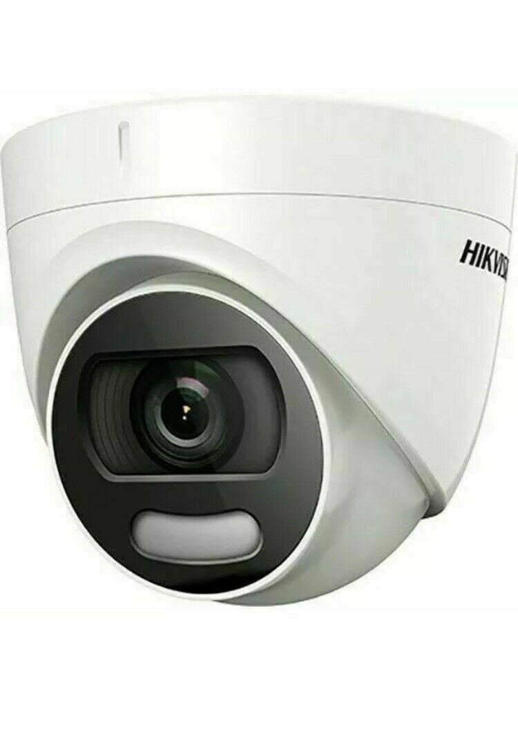 HIKVISION 5MP ColorVu DS-2CE72HFT-F28 Fixed Outdoor Turret Camera 2.8m Fixed