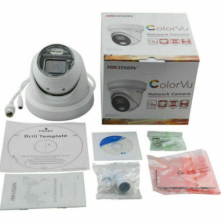 Hikvision 8CH 4K NVR 8 x 4MP TURRET ColorVu IP POE Camera CCTV Security System