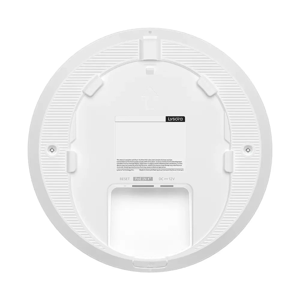Lysora L6Lite Wi-Fi 6 AX1800 Ceiling Mount Access Point with Cloud Management