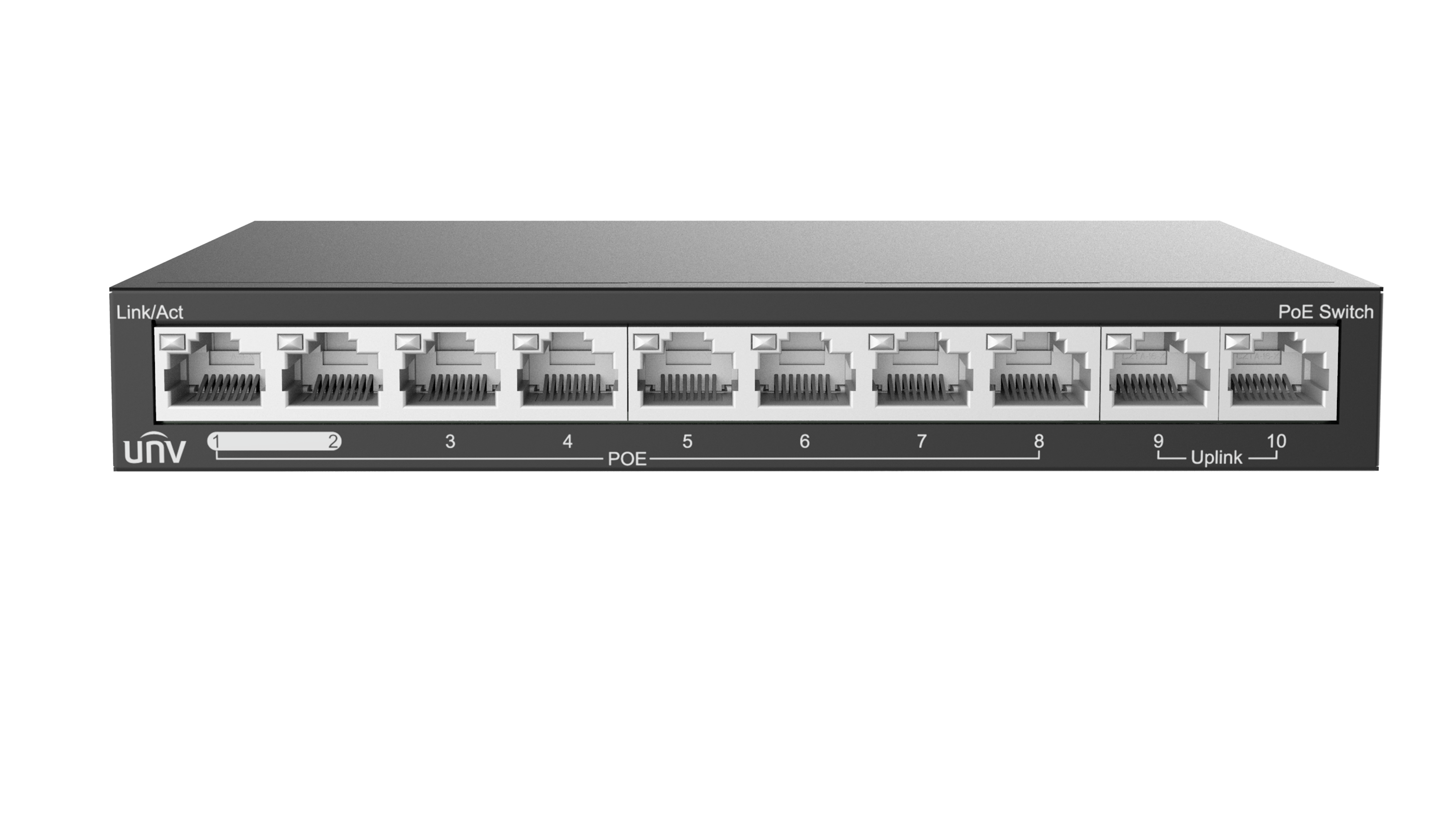 NSW2020-10T-POE-IN, 8CH POE ETHERNET SWITCH UNIVIEW