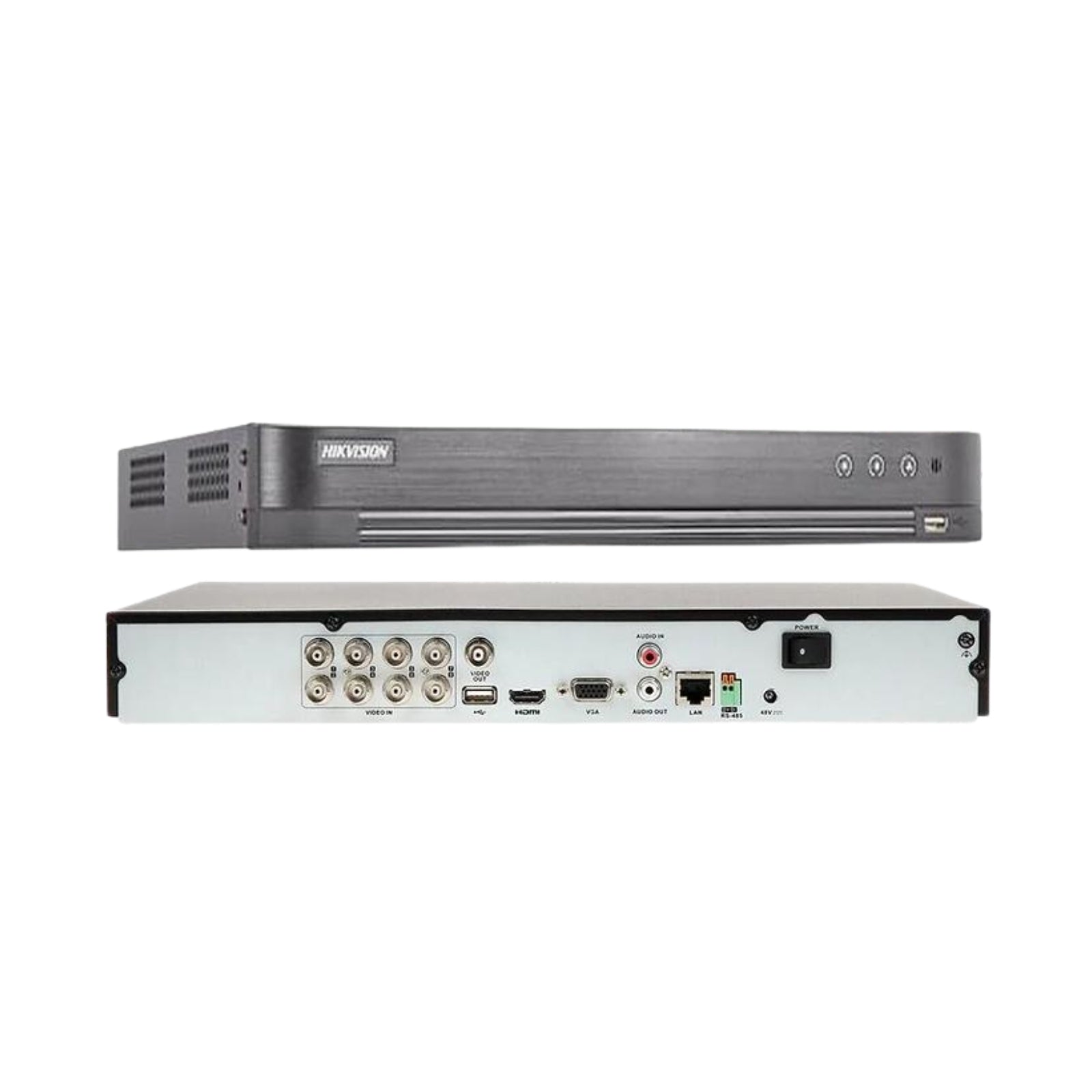 HIKVISION IDS-7208HQHI-M1/S 8 CHANNEL ACUSENSE 4MP HD-TVI DVR + 4CH IP H.265+