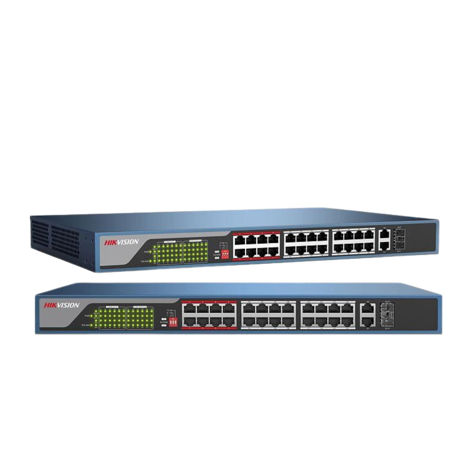 Hikvision DS-3E0326P-E2 Unmanaged Ethernet 24 PoE Switch 100Mbps Network Access