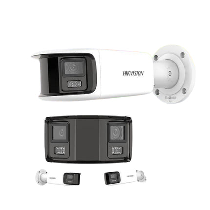 Hikvision DS-2CD2T87G2P-LSU/SL 4K 8MP Panoramic Bullet  IP Camera 180? Dual lens