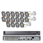 Hikvision Security CCTV System Kit 16CH DVR 2MP Bullet HD Camera Waterproof Lot