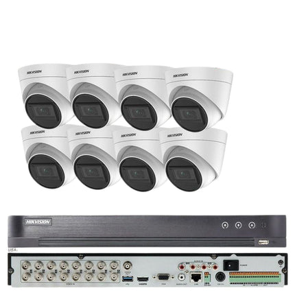 Hikvision 5MP DS-2CE76H0T-IT3F 16CH CCTV Security Camera System 4K Outdoor KIT