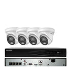HIKVISION SECURITY SYSTEM 4CH POE / HDD INCLUDE 4 MEGAPIXEL ColorVu H,265+