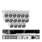 Hikvision 4K 16CH 4MP 16 POE Security IP Camera System ColorVu W/Audio NVR Lot
