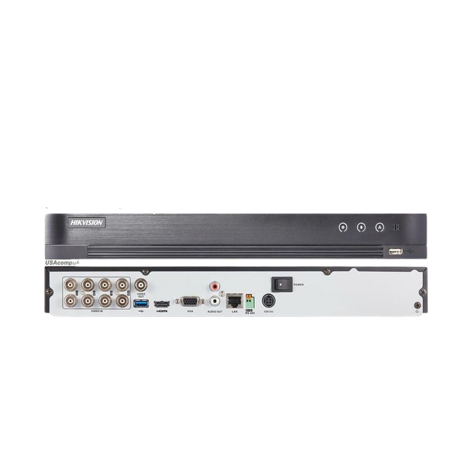 Hikvision 8CH H.265 AcuSense DVR iDS-7208HQHI-M2/S Turbo HD No HDD 4MP