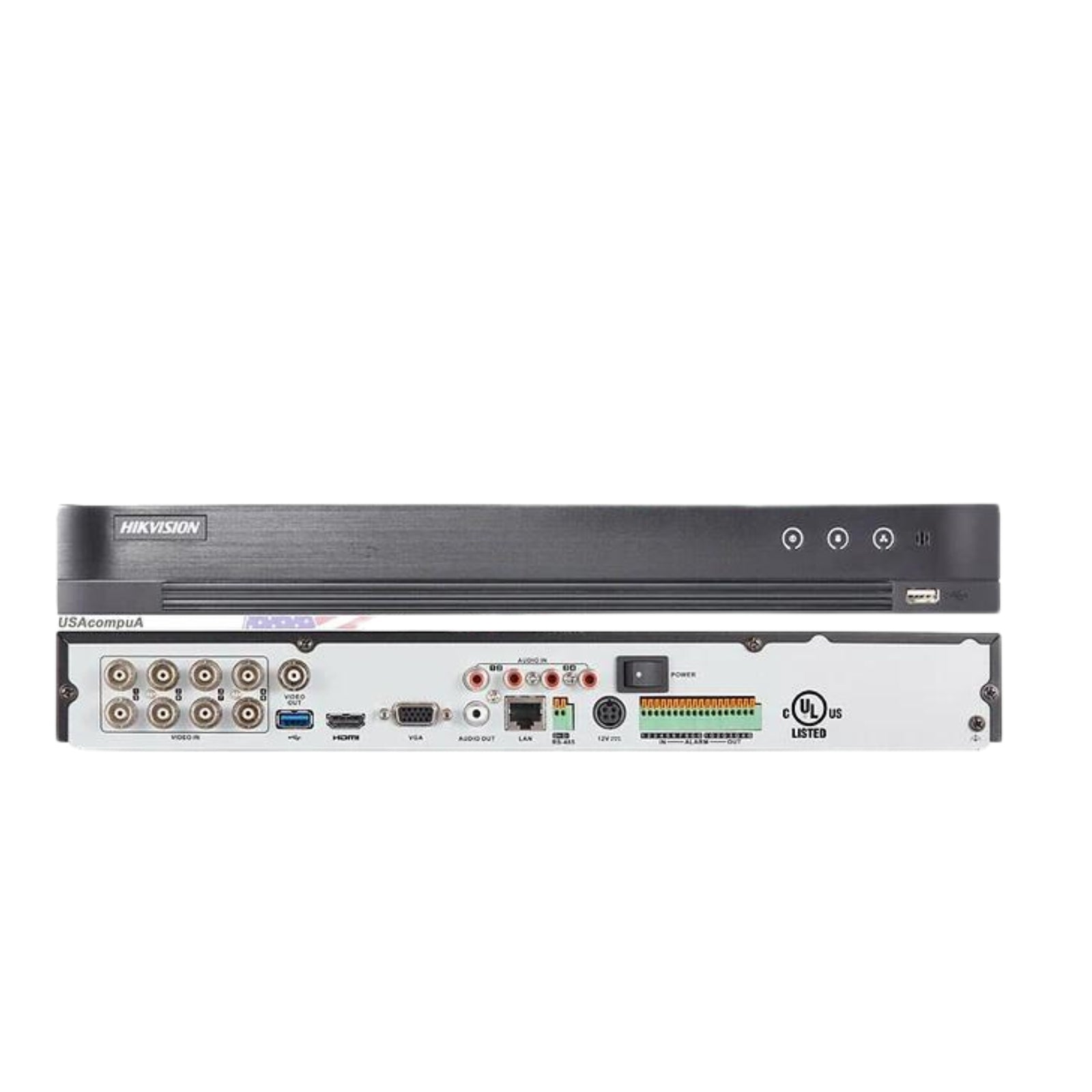Hikvision DS-7208HUHI-K2 8CH DVR 4K DVR-XVR 8 CHANNEL USA VERSION (UL) HYBRID