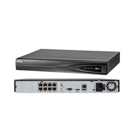 DS-7608NI-Q1/8P HIKVISION 8CH NVR POE 4K H.265 CCTV Network Video Recorder