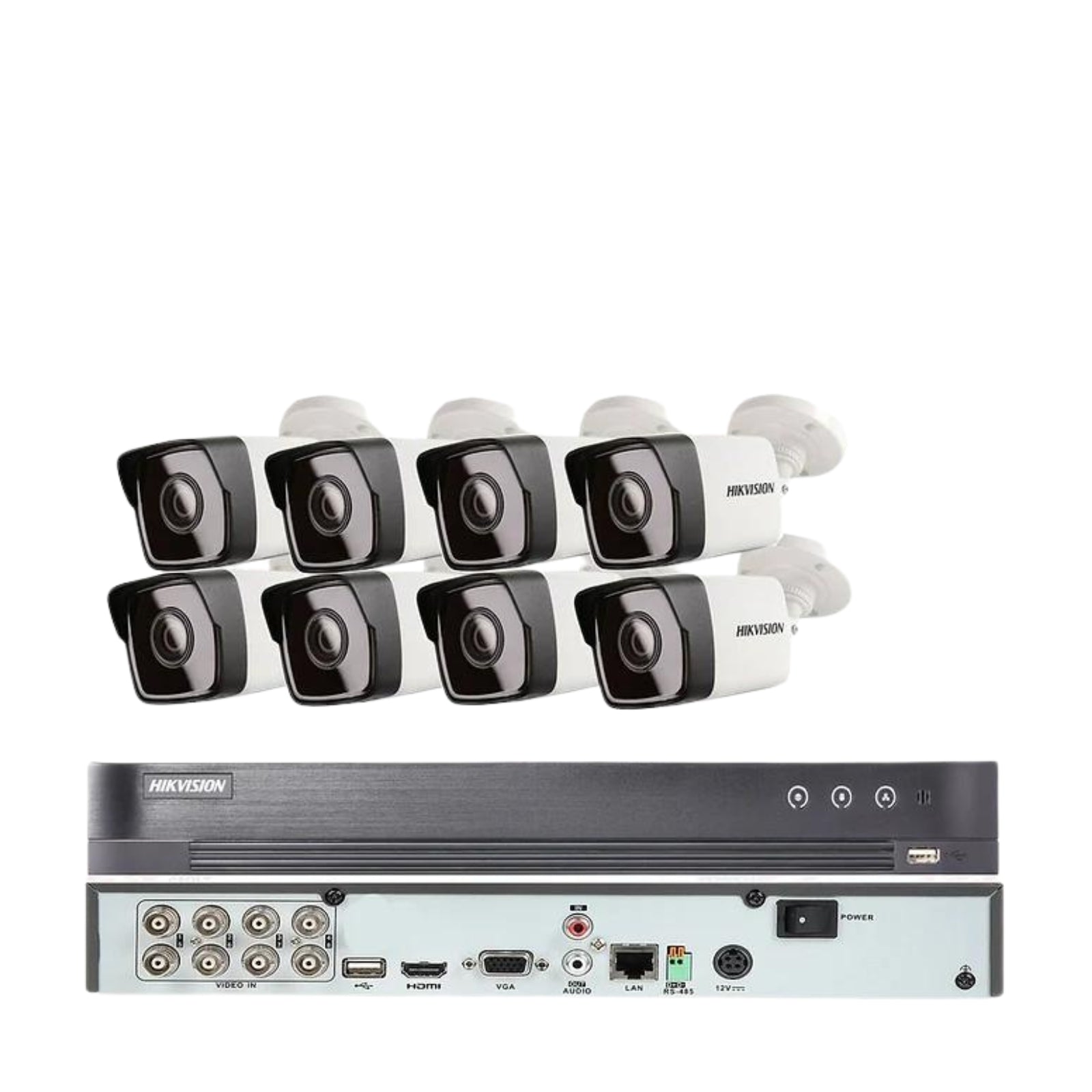 Hikvision 8CH 4K DVR Kit 8 Bullet Camera 4MP 2TB Hard Disk CCTV Security System