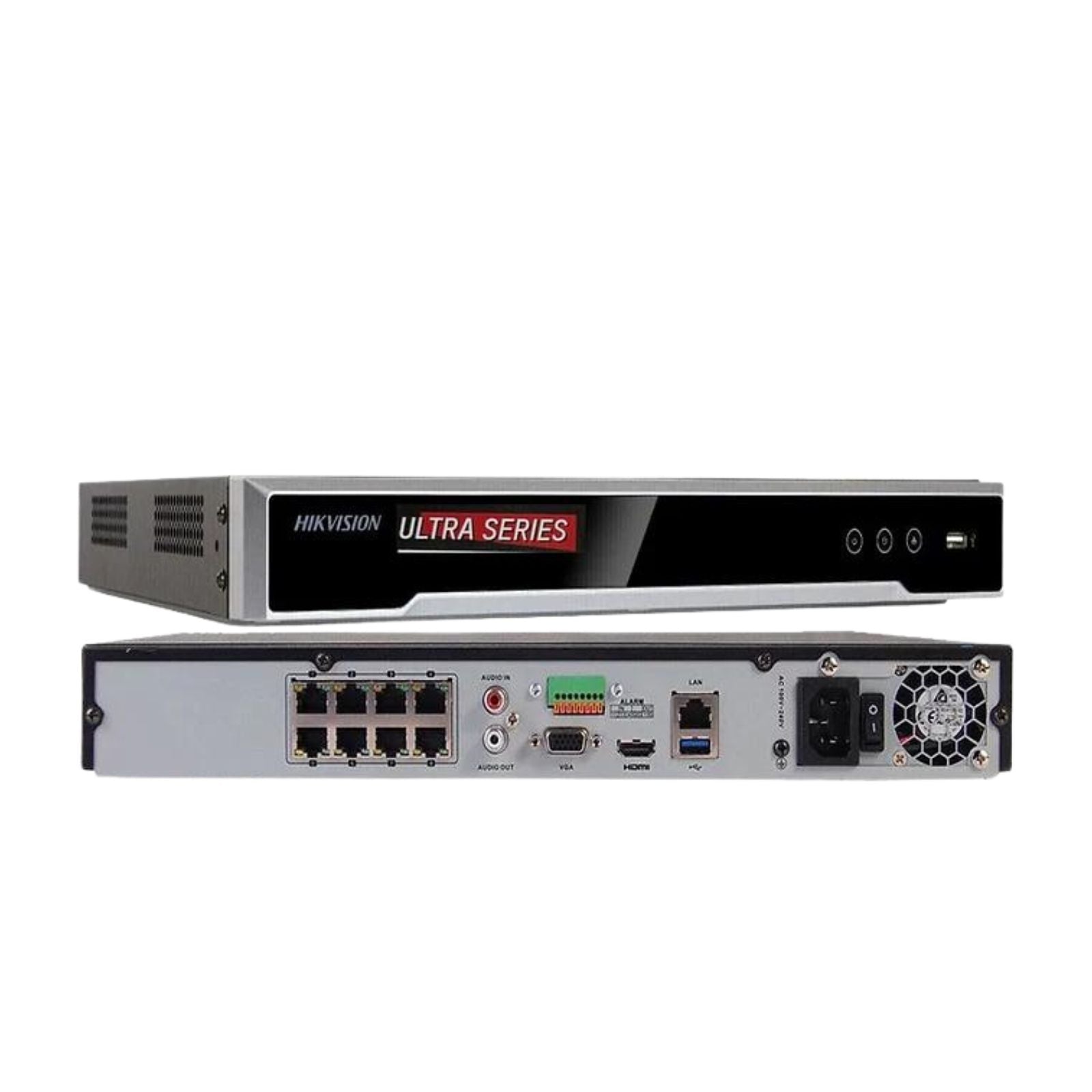 Hikvision 32MP 8CH NVR 8K Security Camera System W/Turret ColorVu Built In Audio