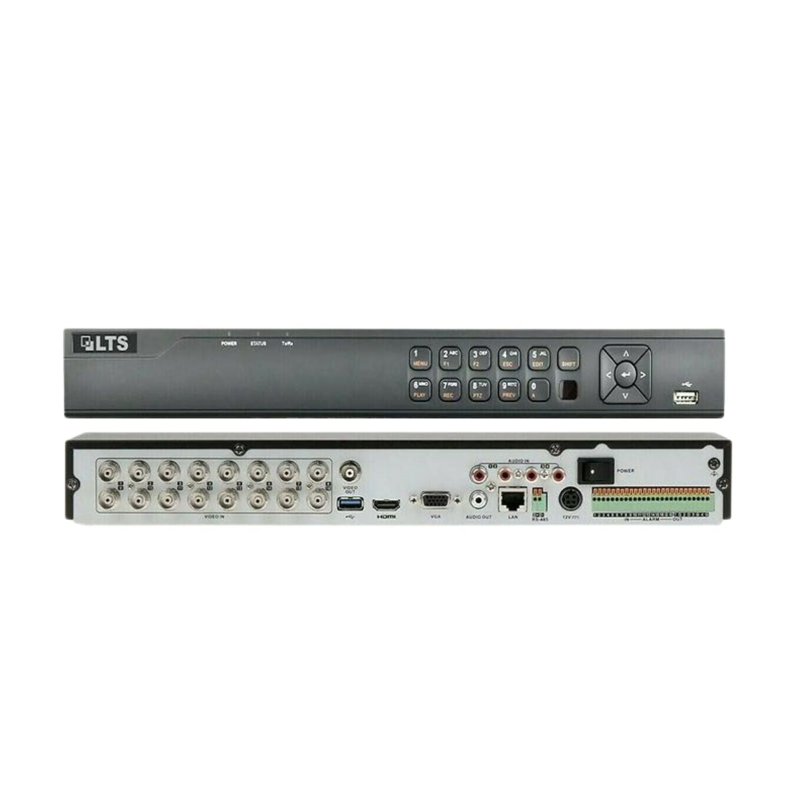 LTS 16CH DVR 1080p LTD8316K-ET 6TB H.265+ 16 Ch HD-TVI Hybrid 3 Year Warranty
